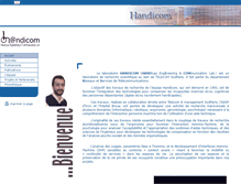 Tablet Screenshot of handicom.it-sudparis.eu
