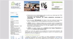 Desktop Screenshot of aphec.it-sudparis.eu